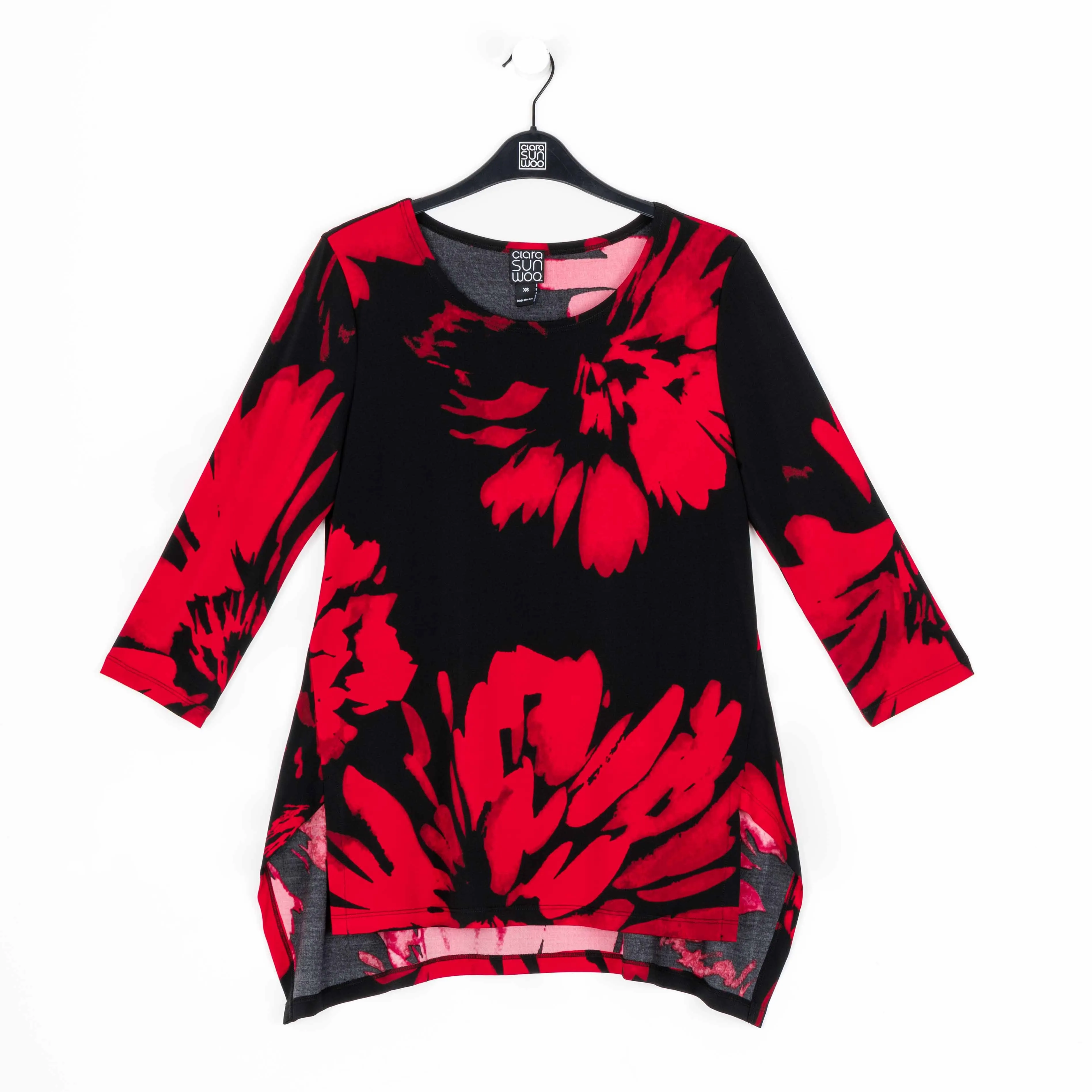 Parachute Hem Tunic - Hibiscus Petal - Final Sale!