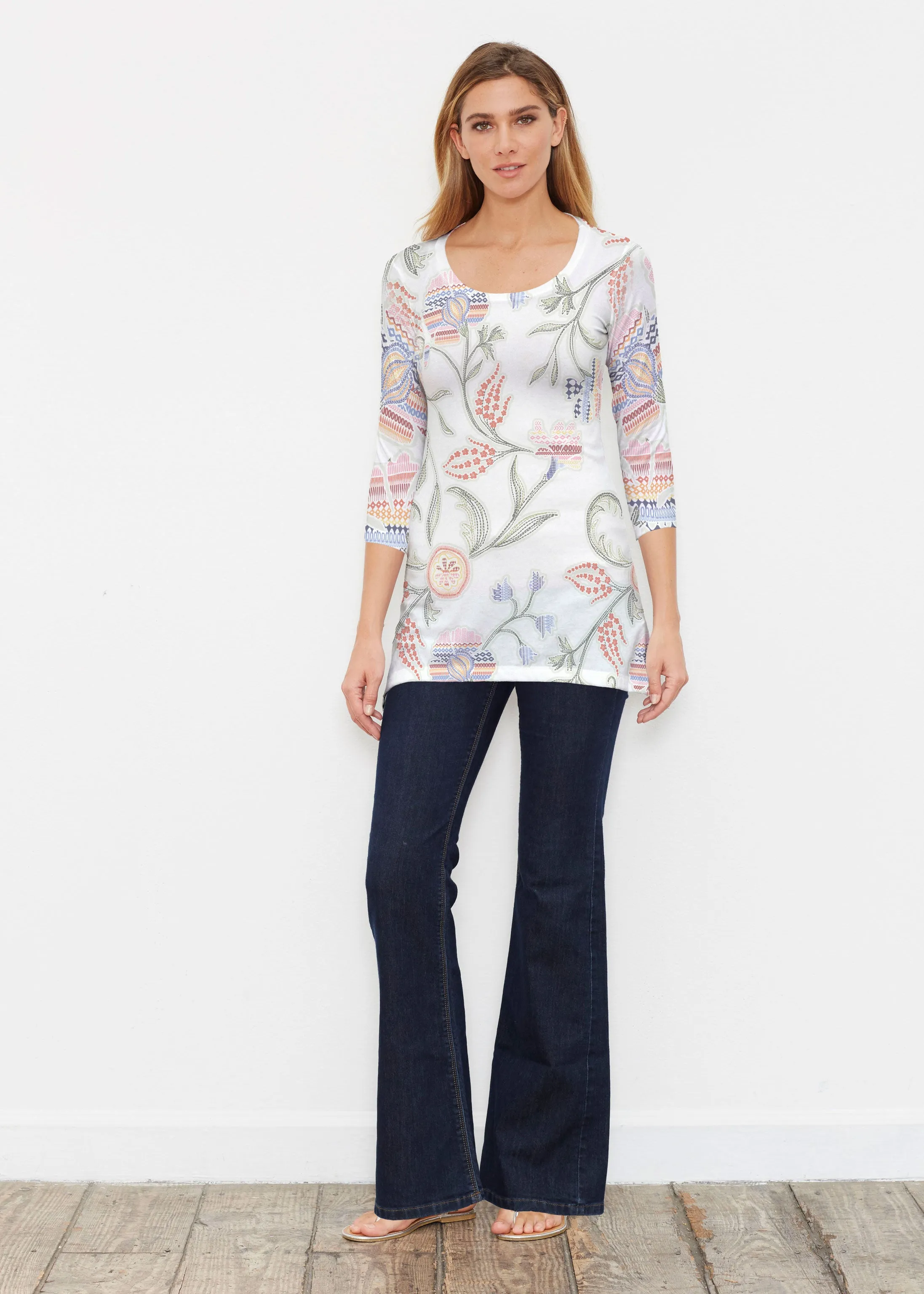 Patterns at Play (7806) ~ Buttersoft 3/4 Sleeve Tunic