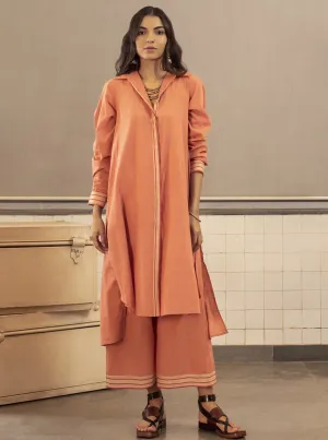 Pink Vinson Collared Tunic