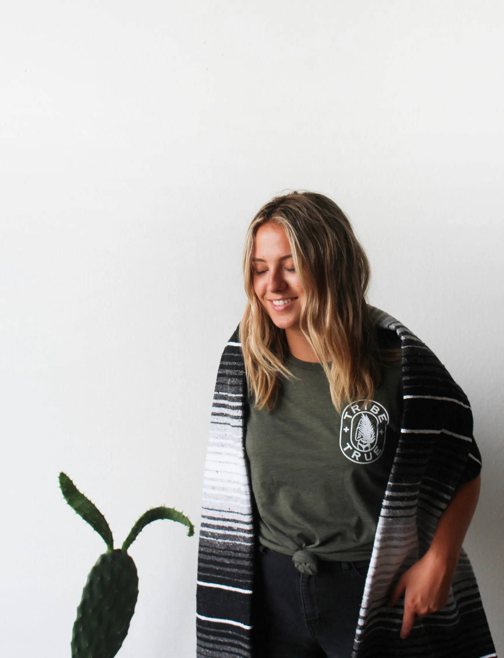 Plant Lady // Eco T-Shirt (Navy)