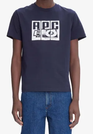 Platine Turntable Print T-shirt