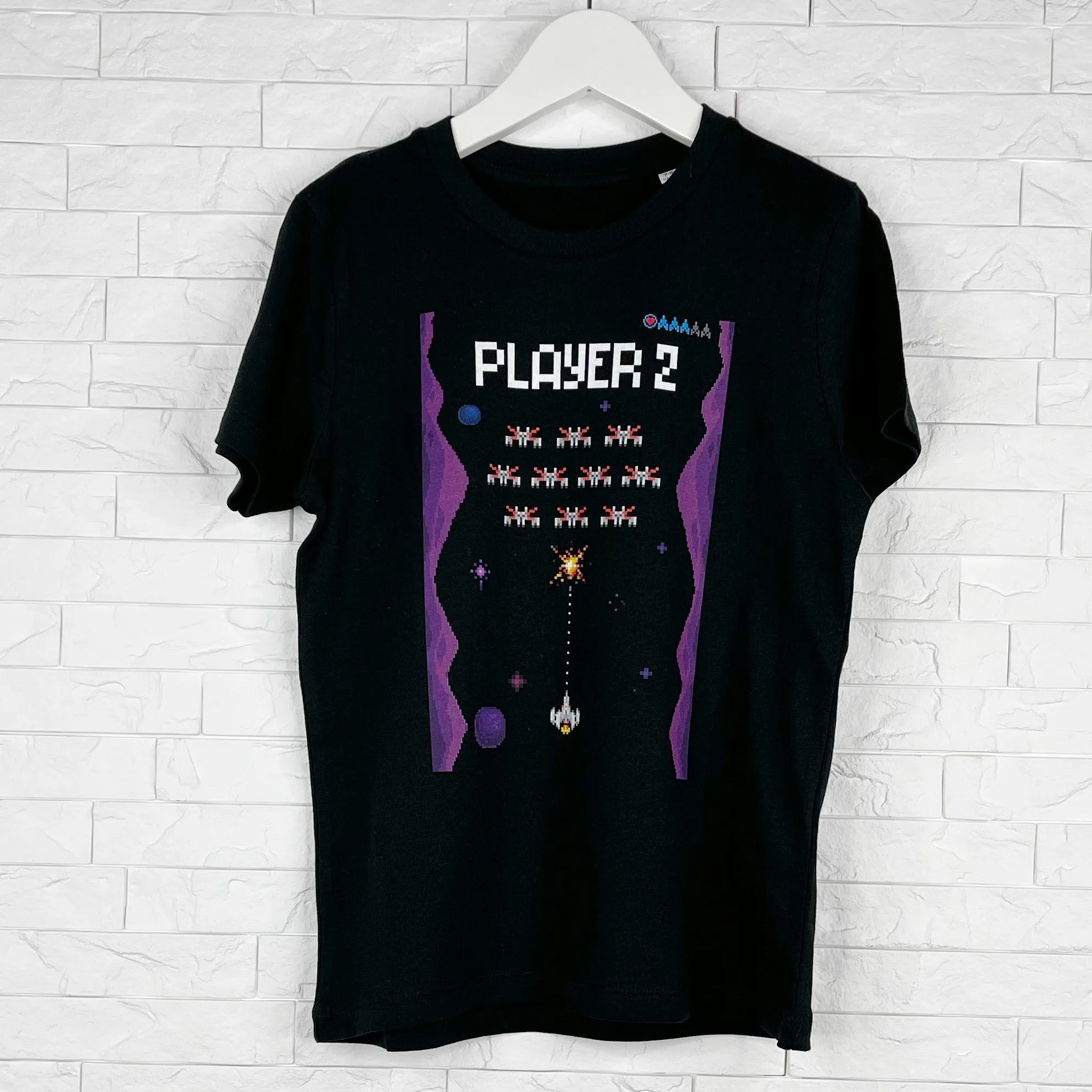 Player One Player Two Father And Son Gaming T Shirt Set