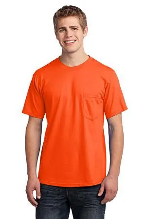 Port & Company® - All-American Pocket Tee. USA100P