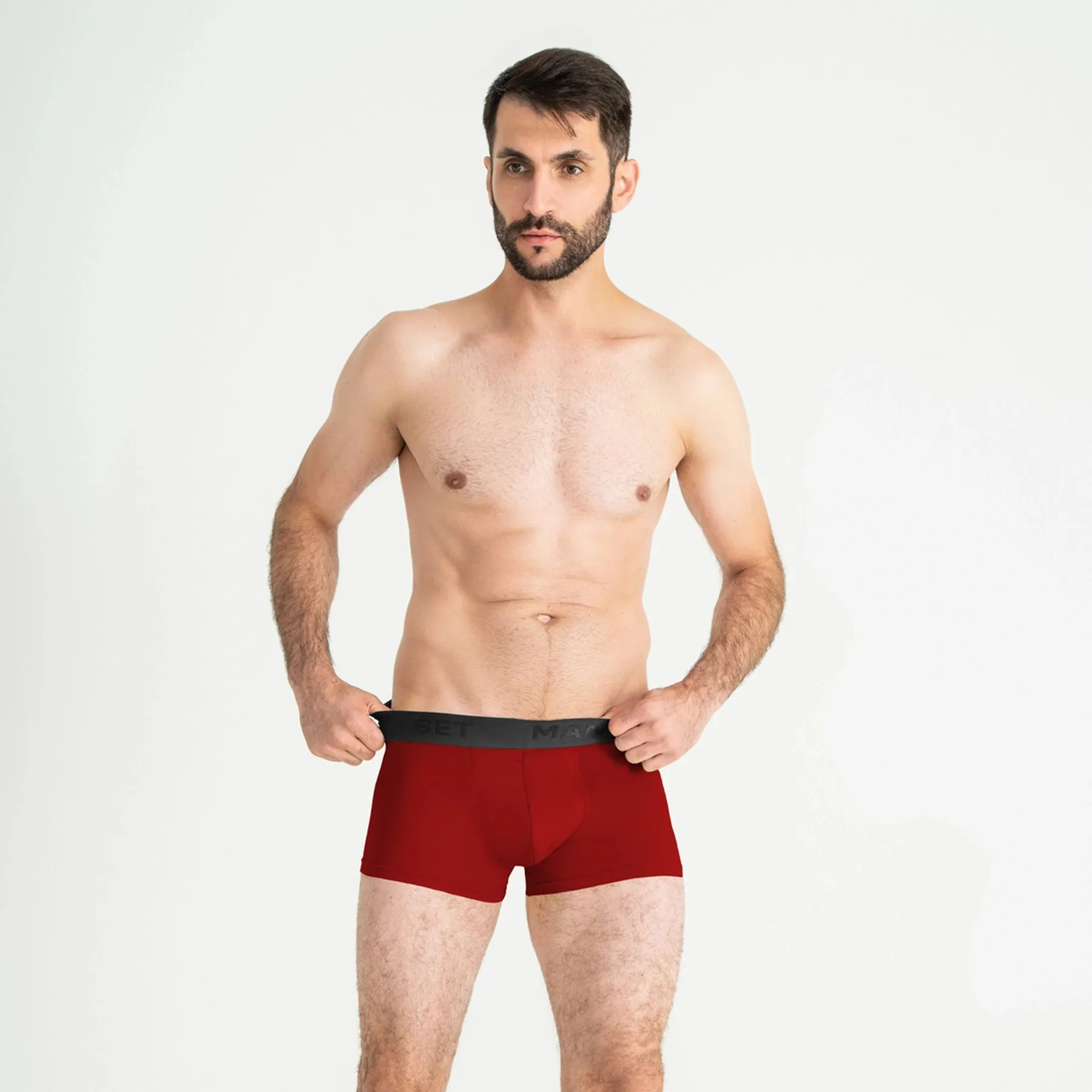PowerStretch Trunk 3.9", Burgundy