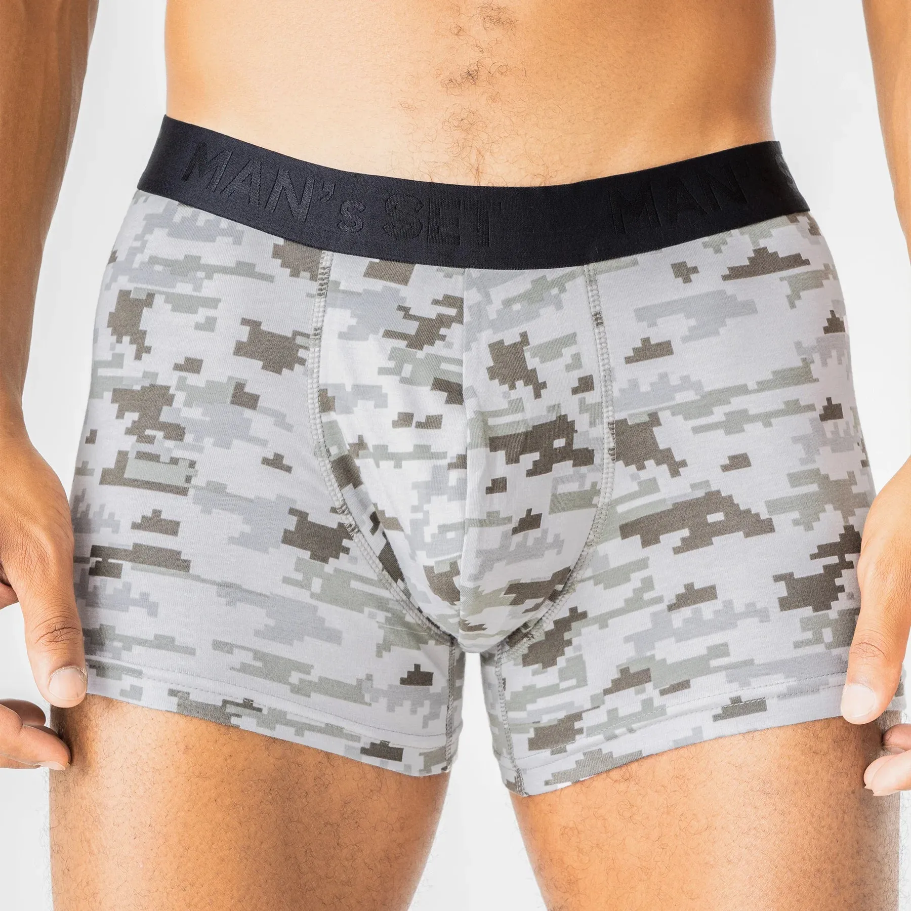 PowerStretch Trunk 3.9", Pixel Camo