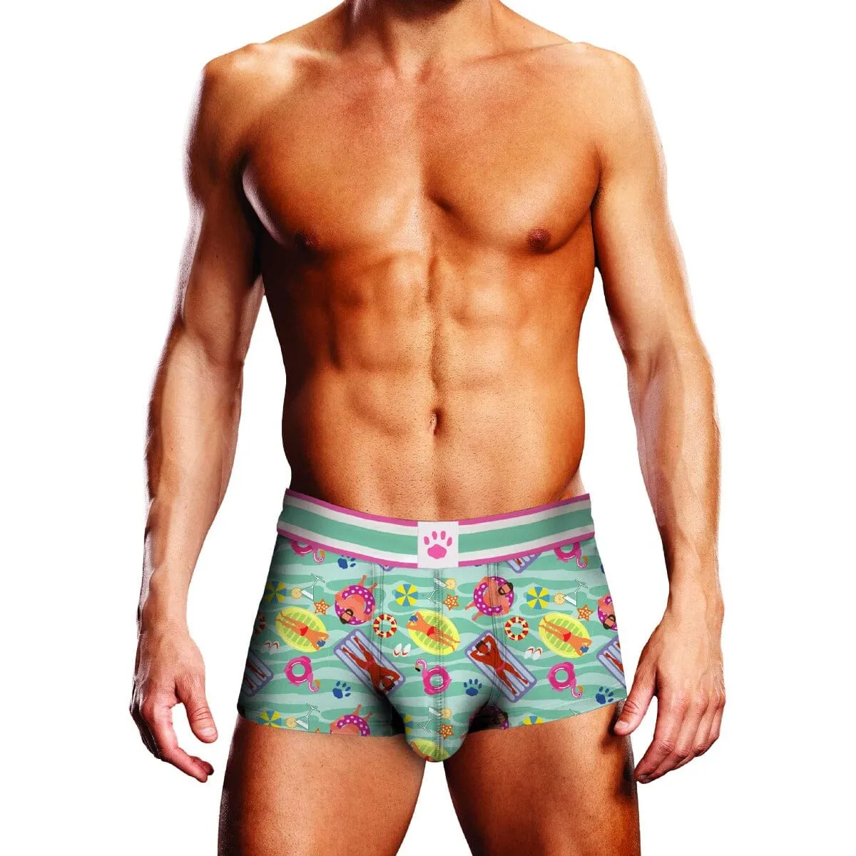 Prowler Swimming Print Trunk