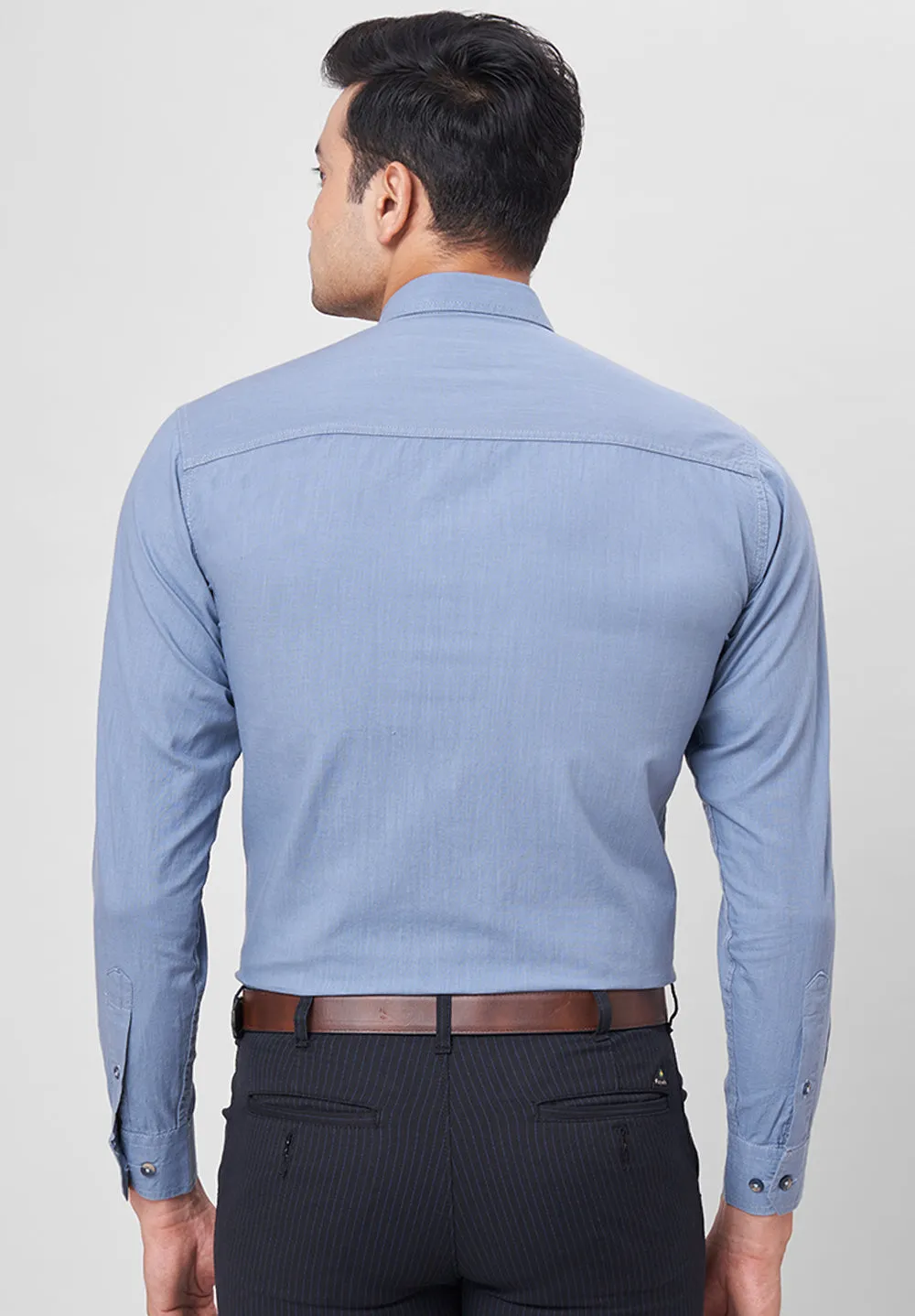 Pure Cotton Formal-Slim Fit Shirt - S42421