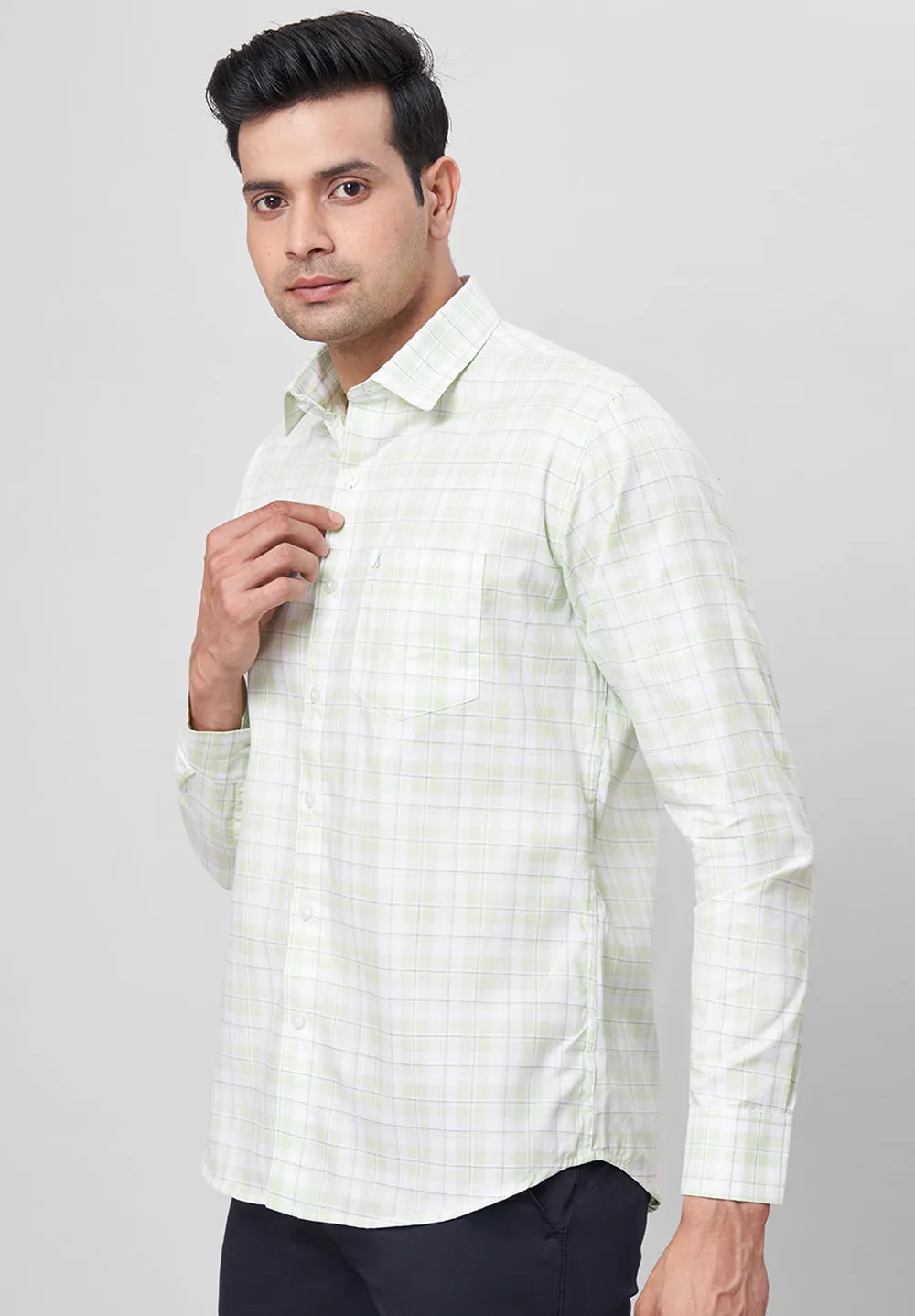Pure Cotton Formal-Slim Fit Shirt - S42666