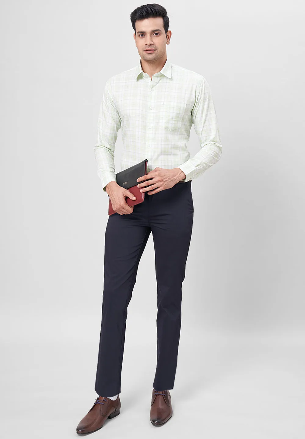 Pure Cotton Formal-Slim Fit Shirt - S42666