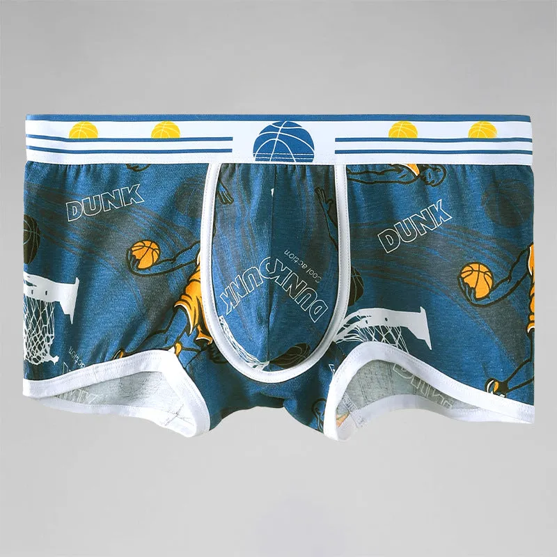 Pure Cotton Super Comfortable Men's Boxer Briefs