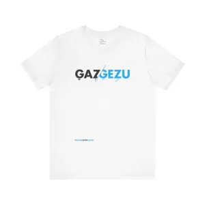 "Gazgezu" White T-shirt for Men