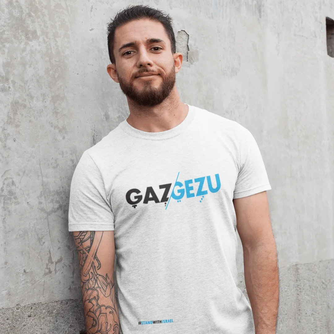 "Gazgezu" White T-shirt for Men