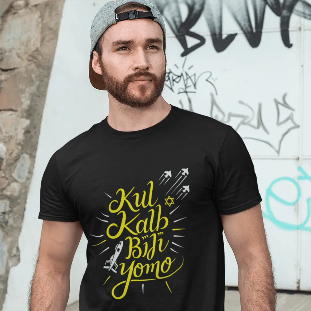 "Kul Kalb" Black T-shirt for Men