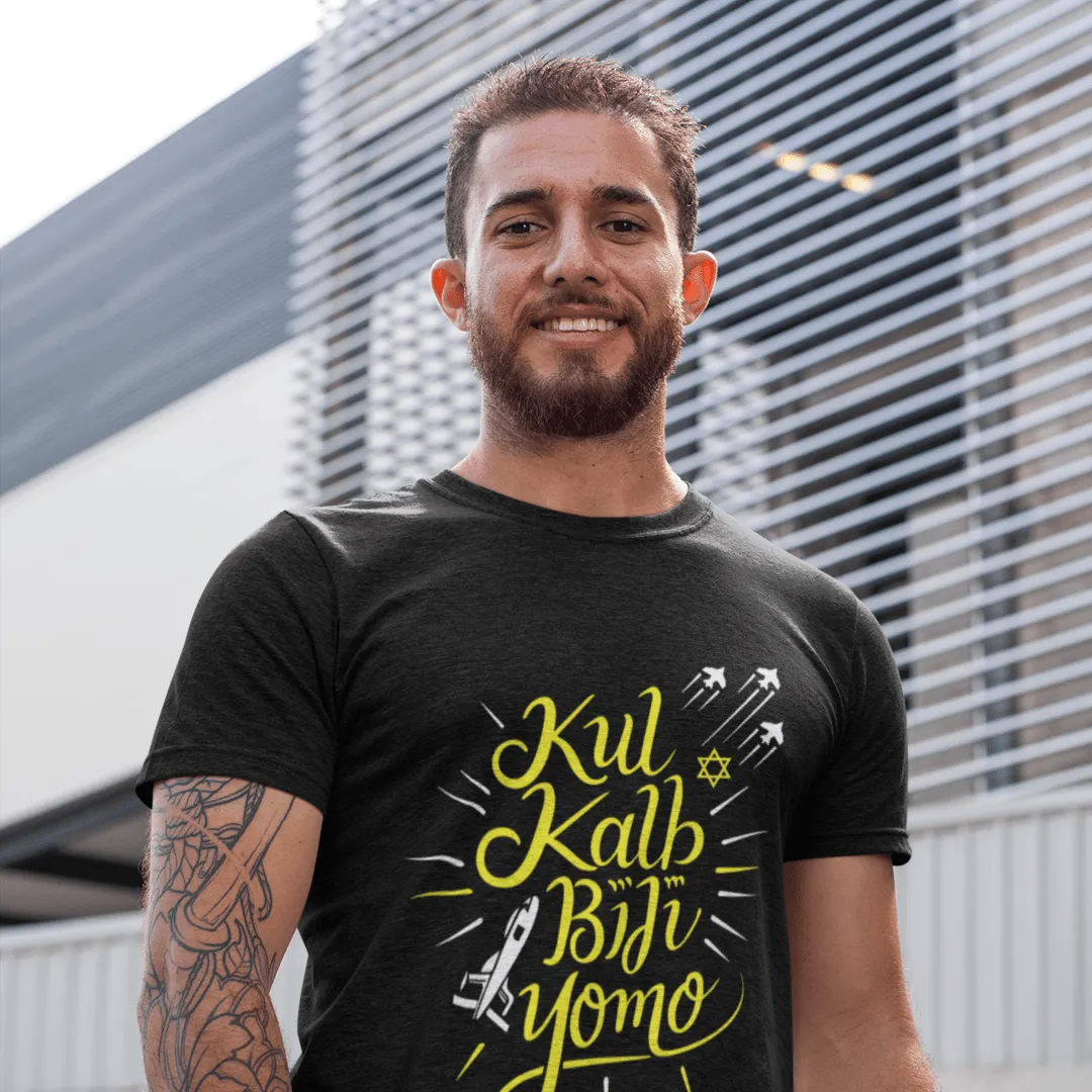 "Kul Kalb" Black T-shirt for Men