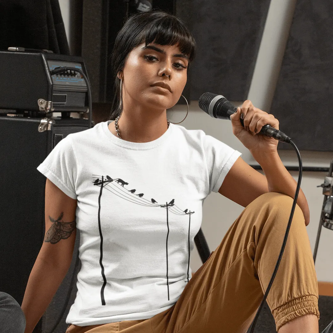 "Up High"  Custom T-Shirt for Women