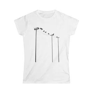 "Up High"  Custom T-Shirt for Women