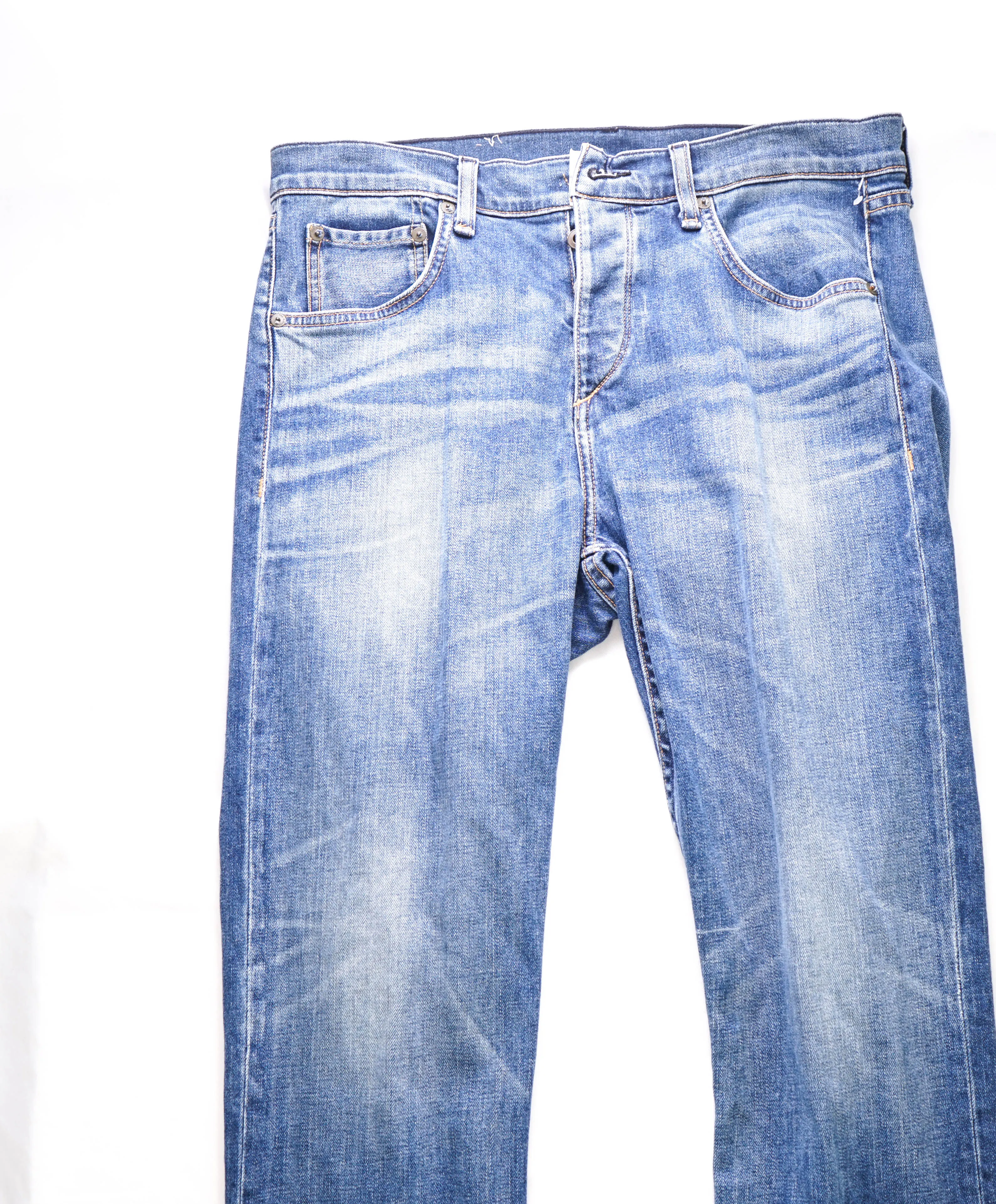 RAG & BONE - Fit 3 Slim Straight Leg Blue Jeans *Missing Button* - 32W