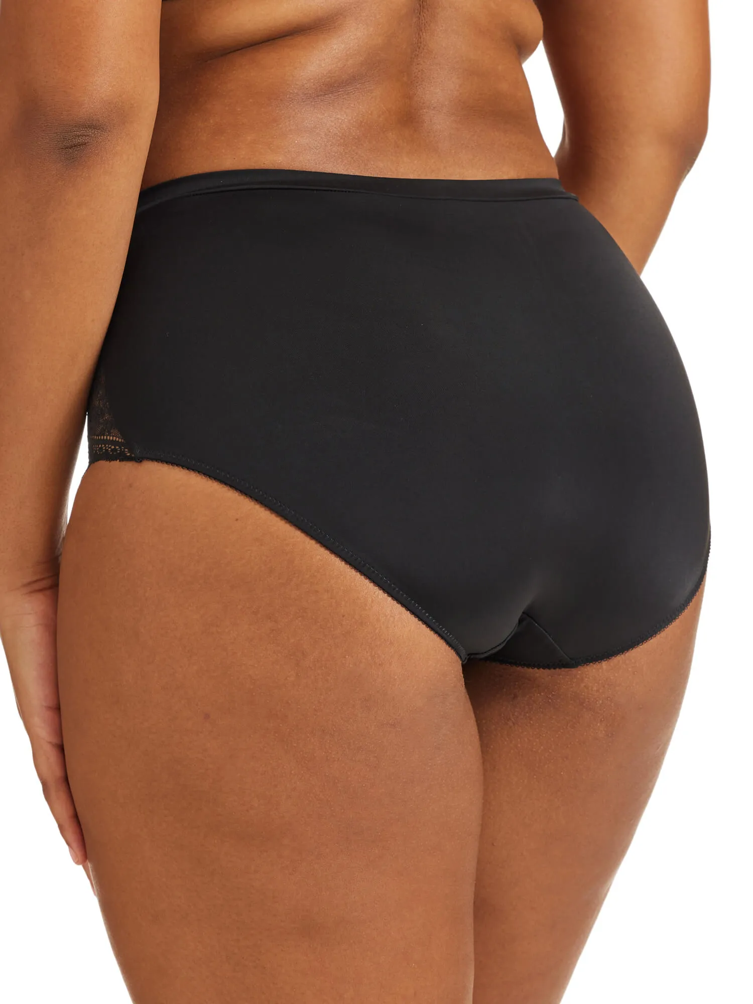 Recycled Microfibre & Recycled Lace Full Brief