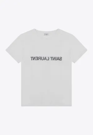 Reverse Logo Crewneck T-shirt