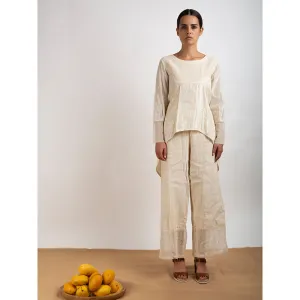 Rishi & Vibhuti Beige High Low Tunic