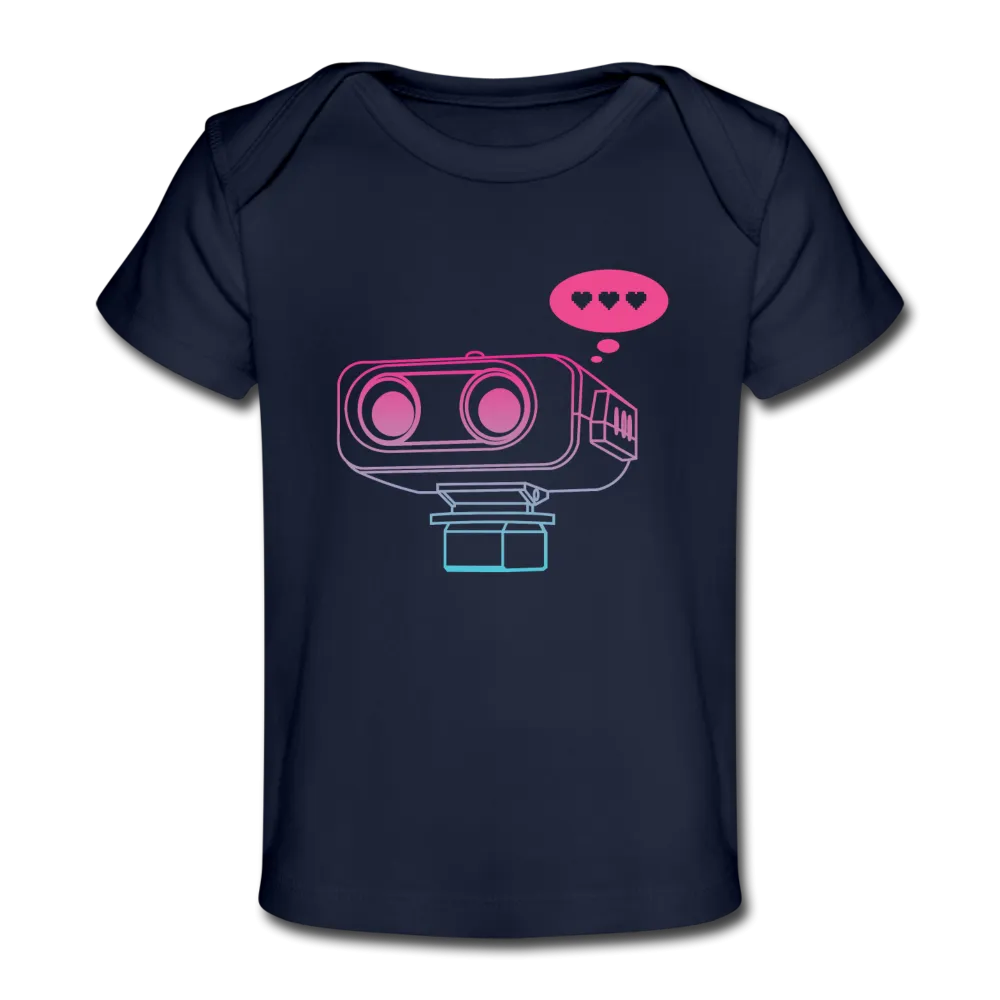 Robot Loves You Organic Baby T-Shirt