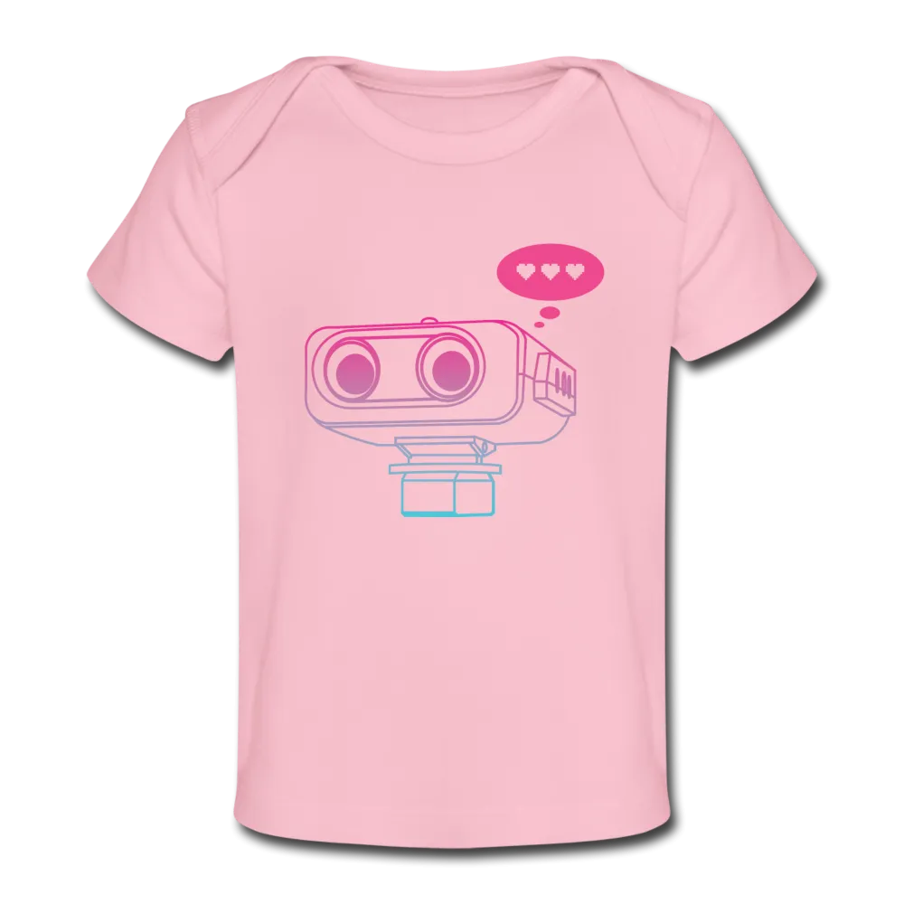 Robot Loves You Organic Baby T-Shirt