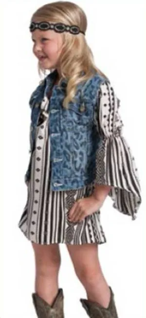 RU Cowgirl Jackson Tunic Top/Dress for Little Cowgirls