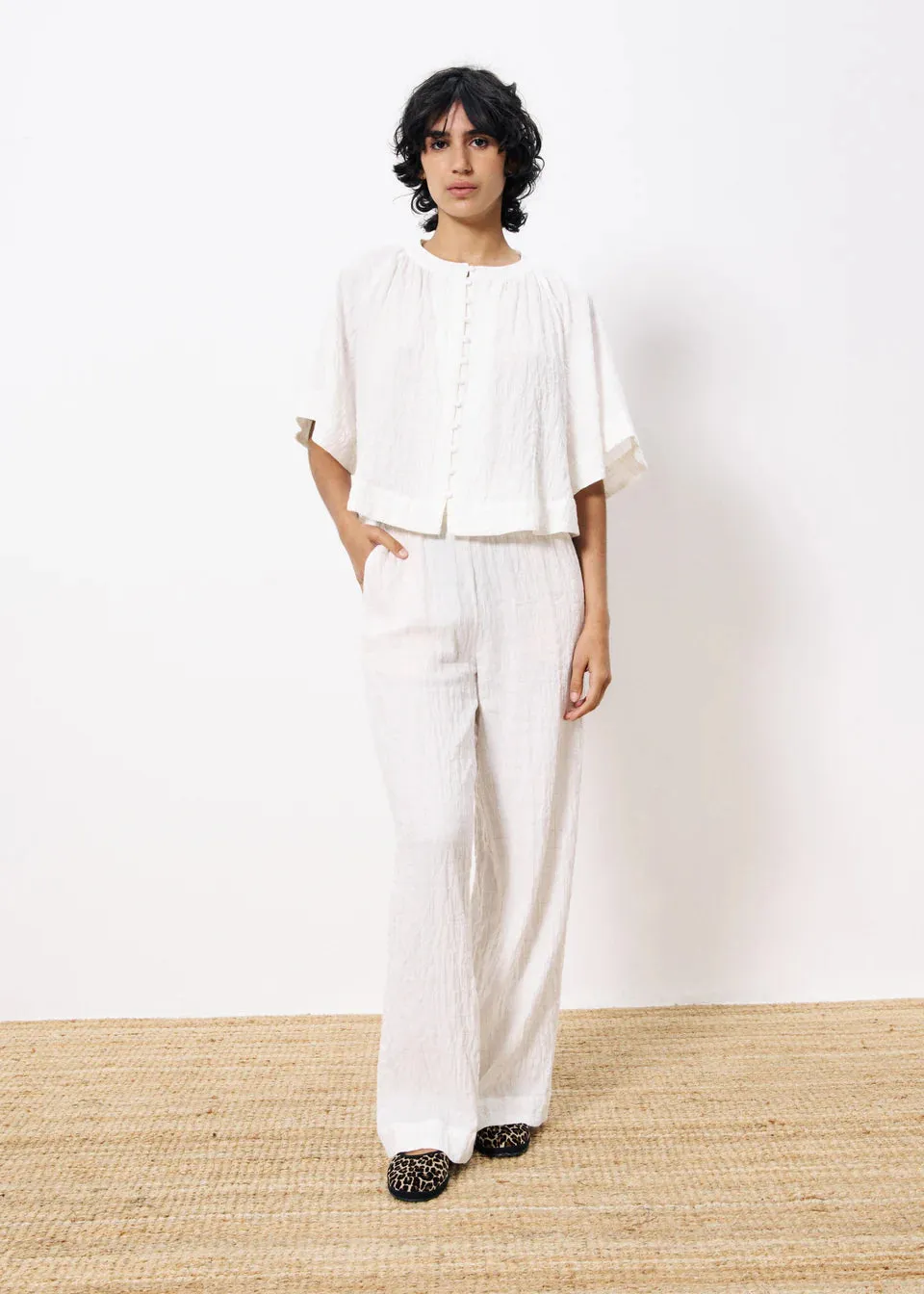 Saana Trousers - Cream