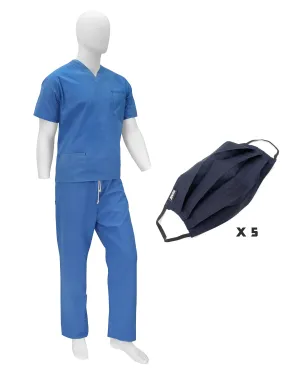 Scrub Suit Bundle - Blue