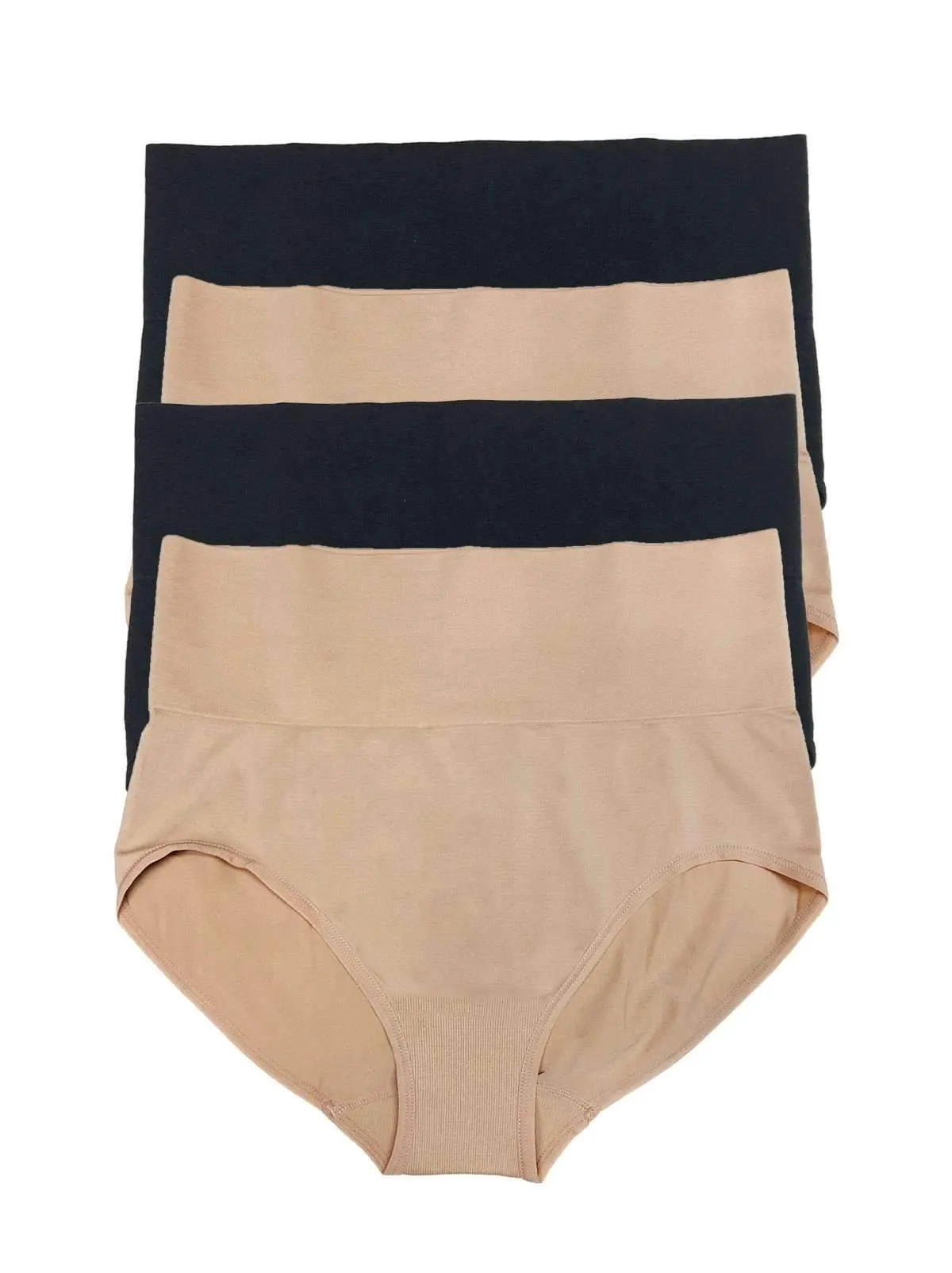 Seamless Shapewear Brief 4-Pack