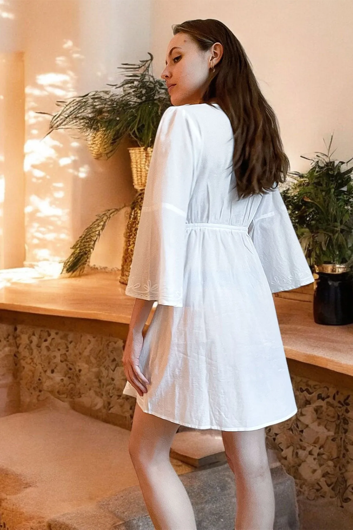 Sharon Tunic White
