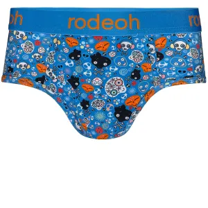 Shift Brief Packer Underwear - Grinning Skulls