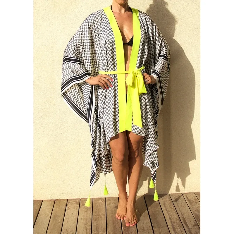 Silk Tunic Beach Cover Up