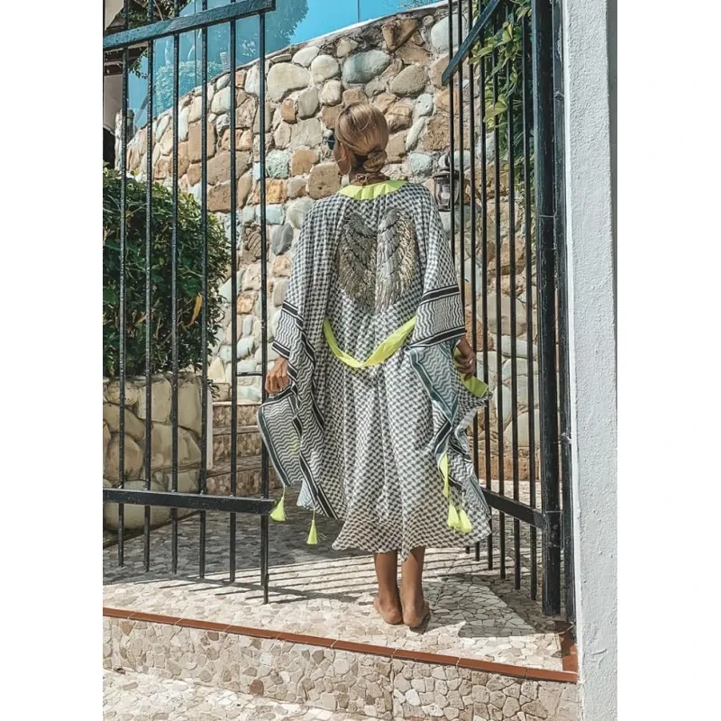 Silk Tunic Beach Cover Up
