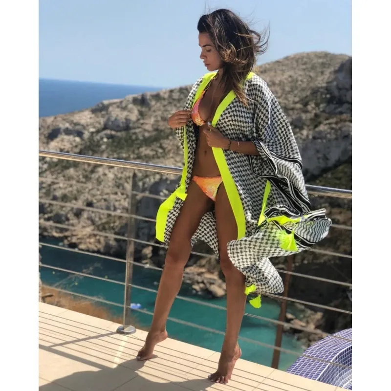 Silk Tunic Beach Cover Up