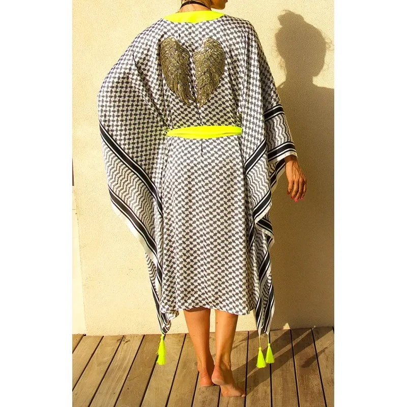 Silk Tunic Beach Cover Up