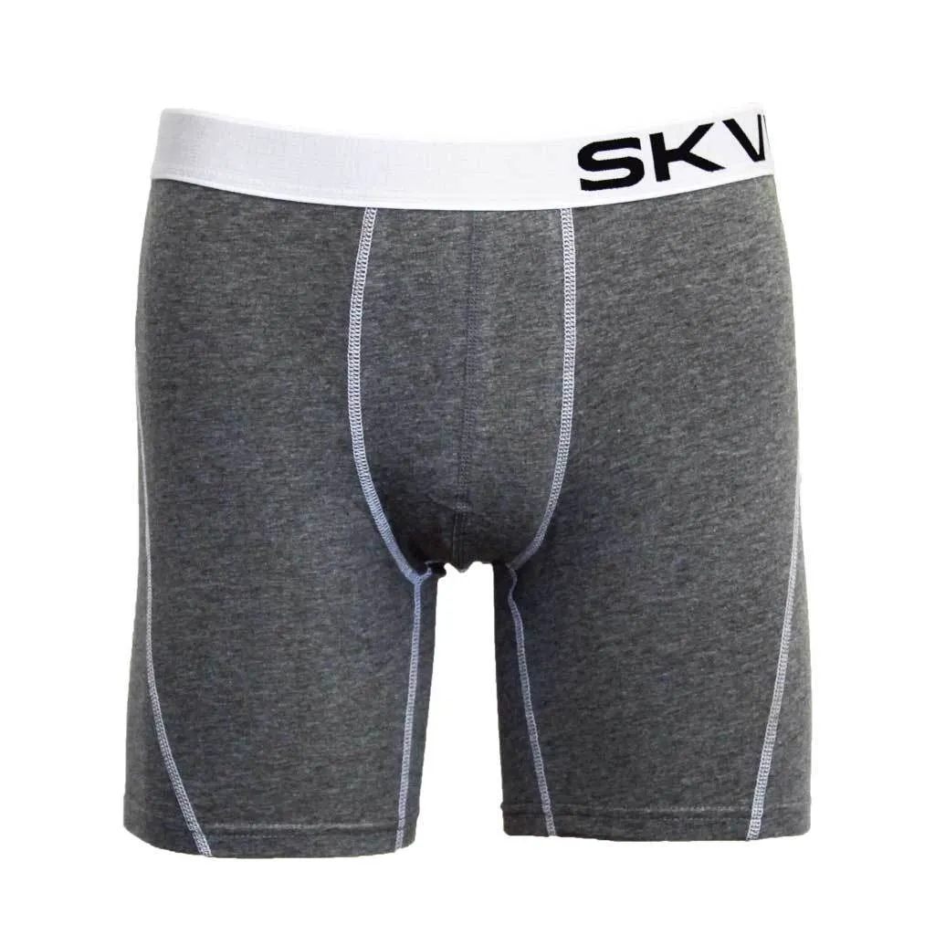 SKVI GRAY/WHITE 2 PACK PREMIUM UNDERWEAR