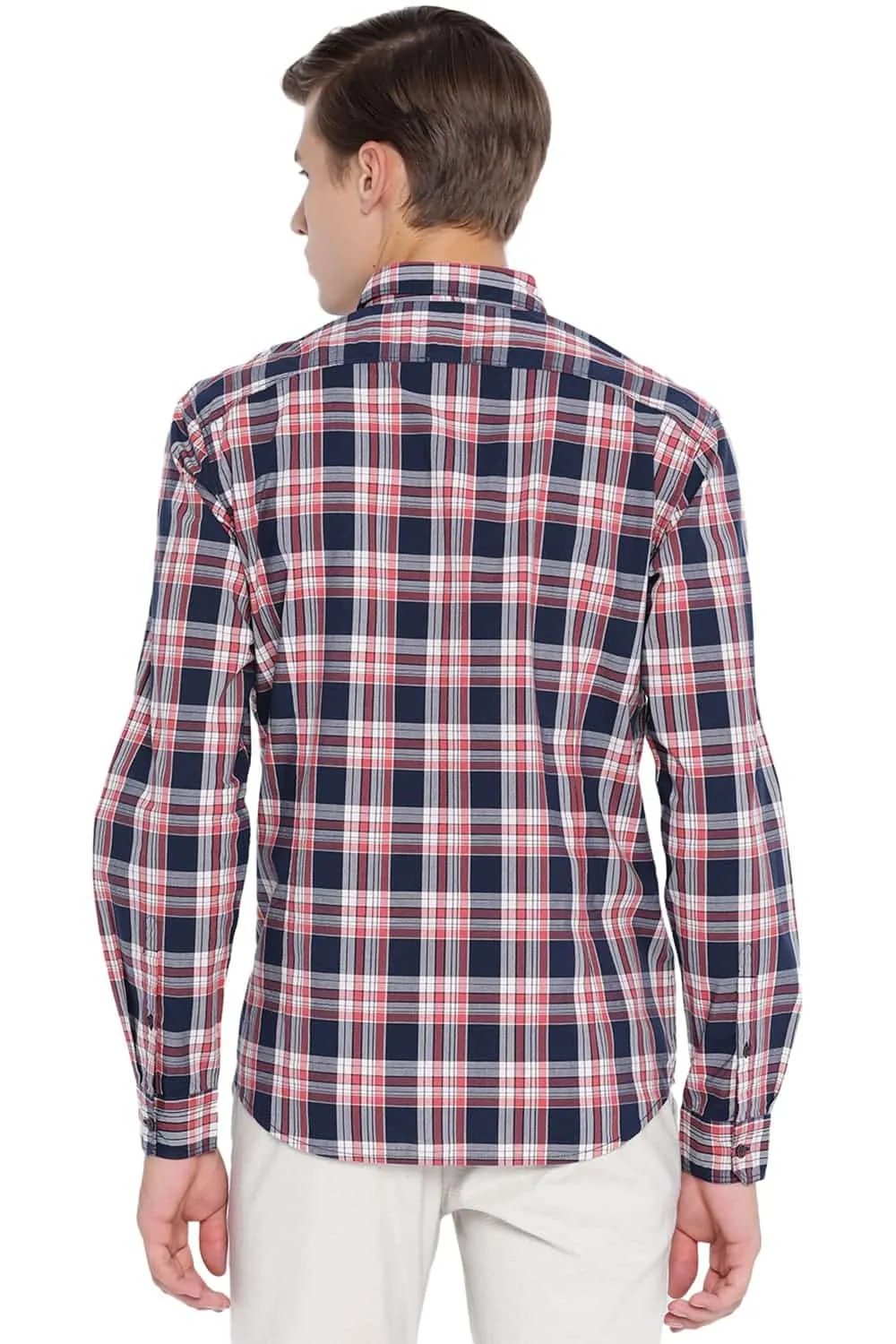 Slim Fit Checks Shirt