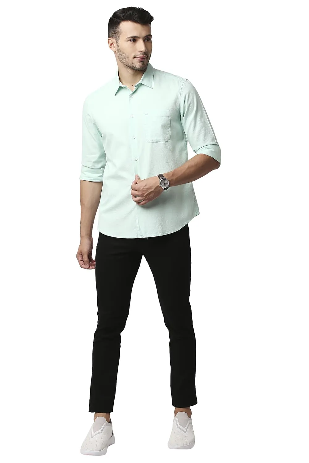 Slim Fit Dobby Shirt