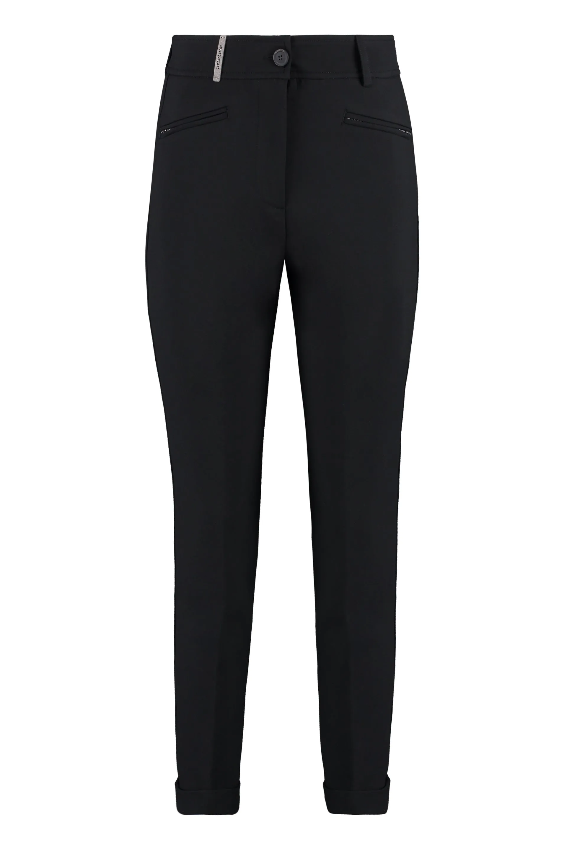 Slim fit trousers