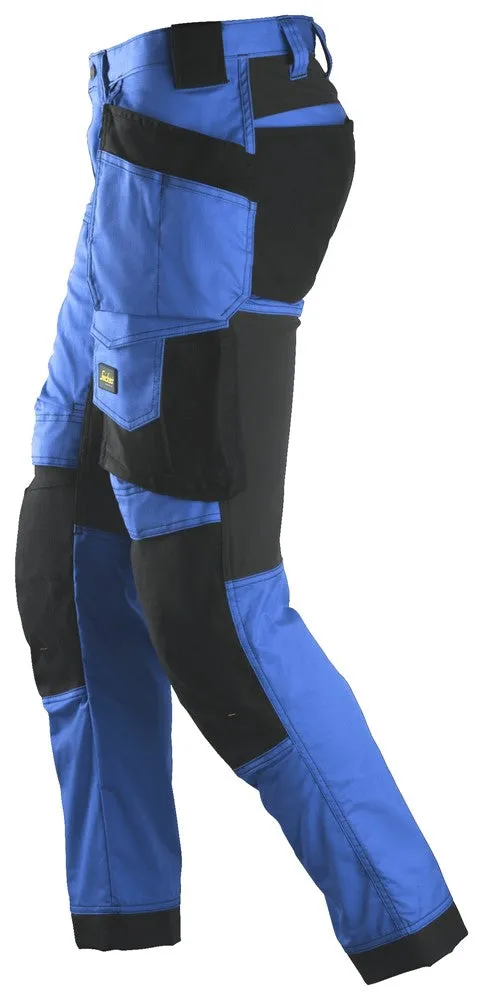 Snickers True Blue, Stretch Trousers Holster Pockets (6241)