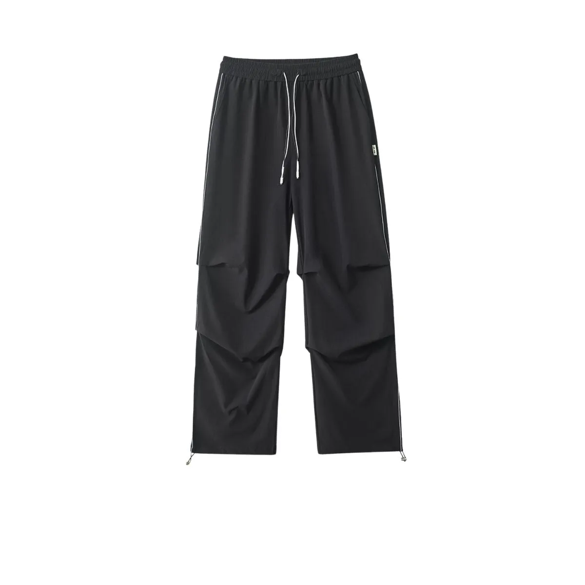 Solid Color Wide Leg Pants