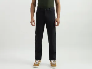 Solid Slim Fit Trousers