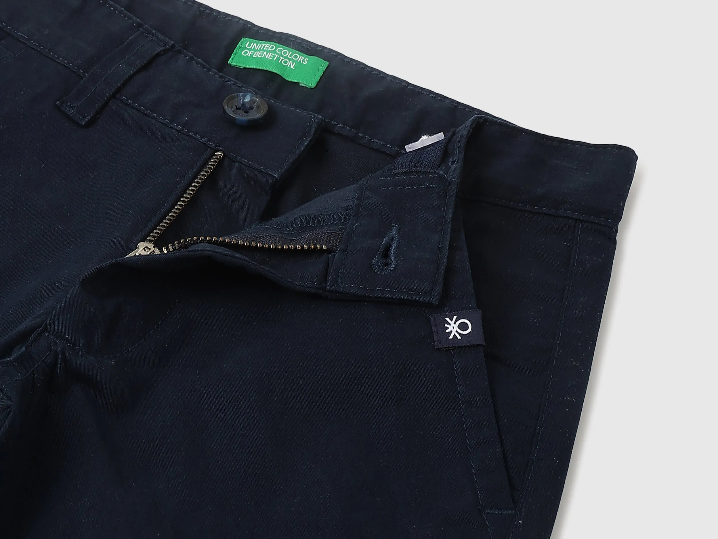 Solid Slim Fit Trousers