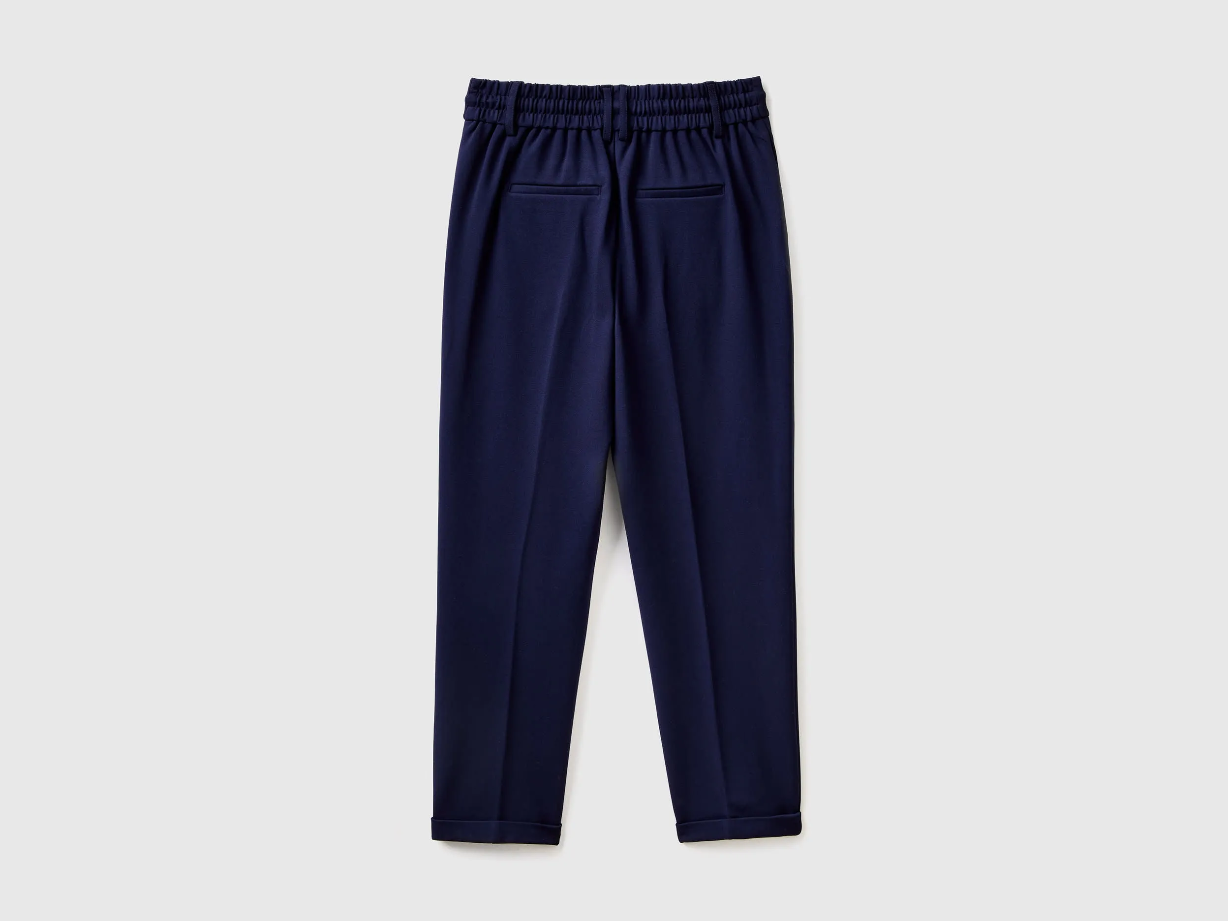 Solid Slim Fit Trousers