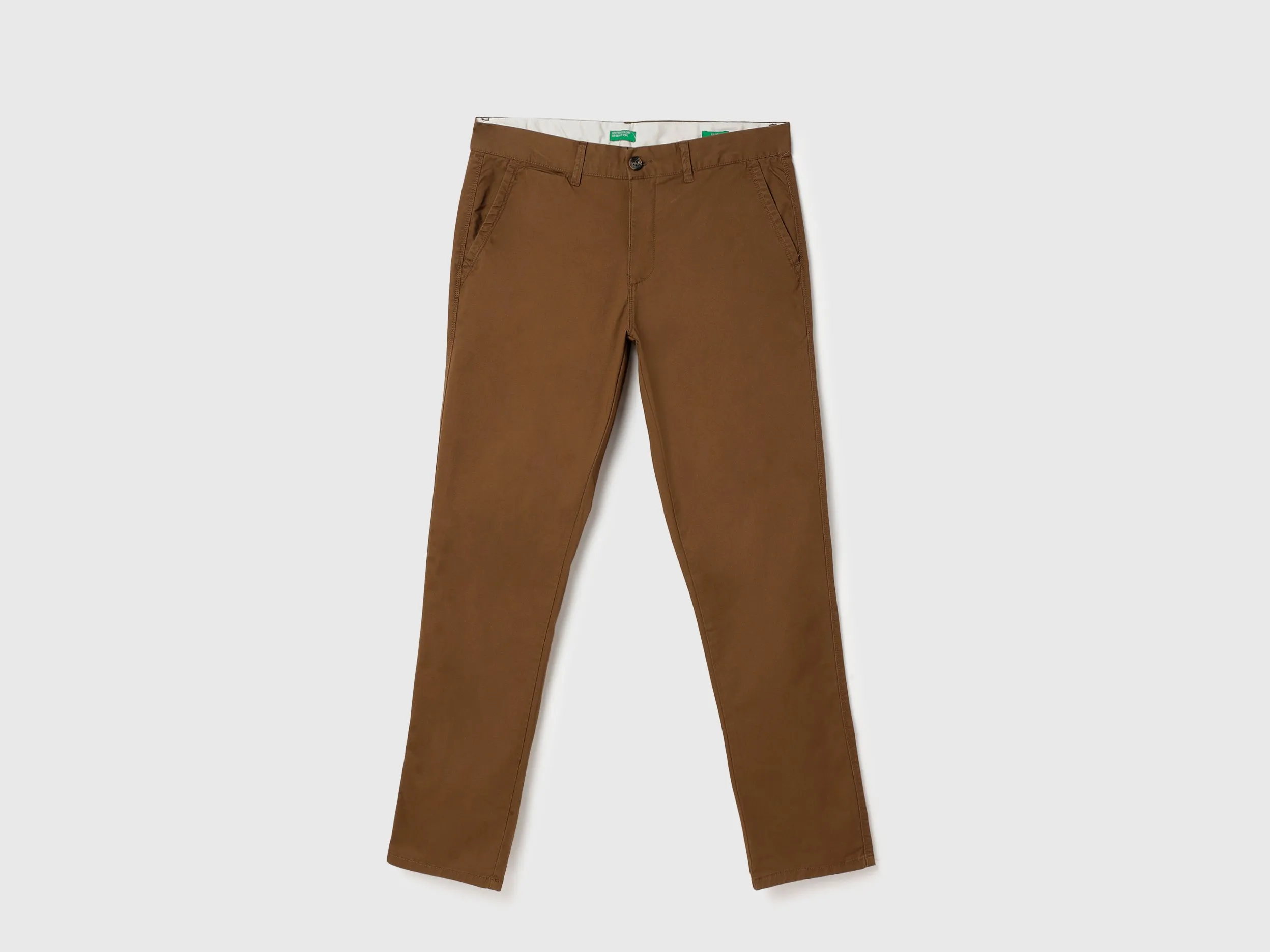 Solid Slim Fit Trousers