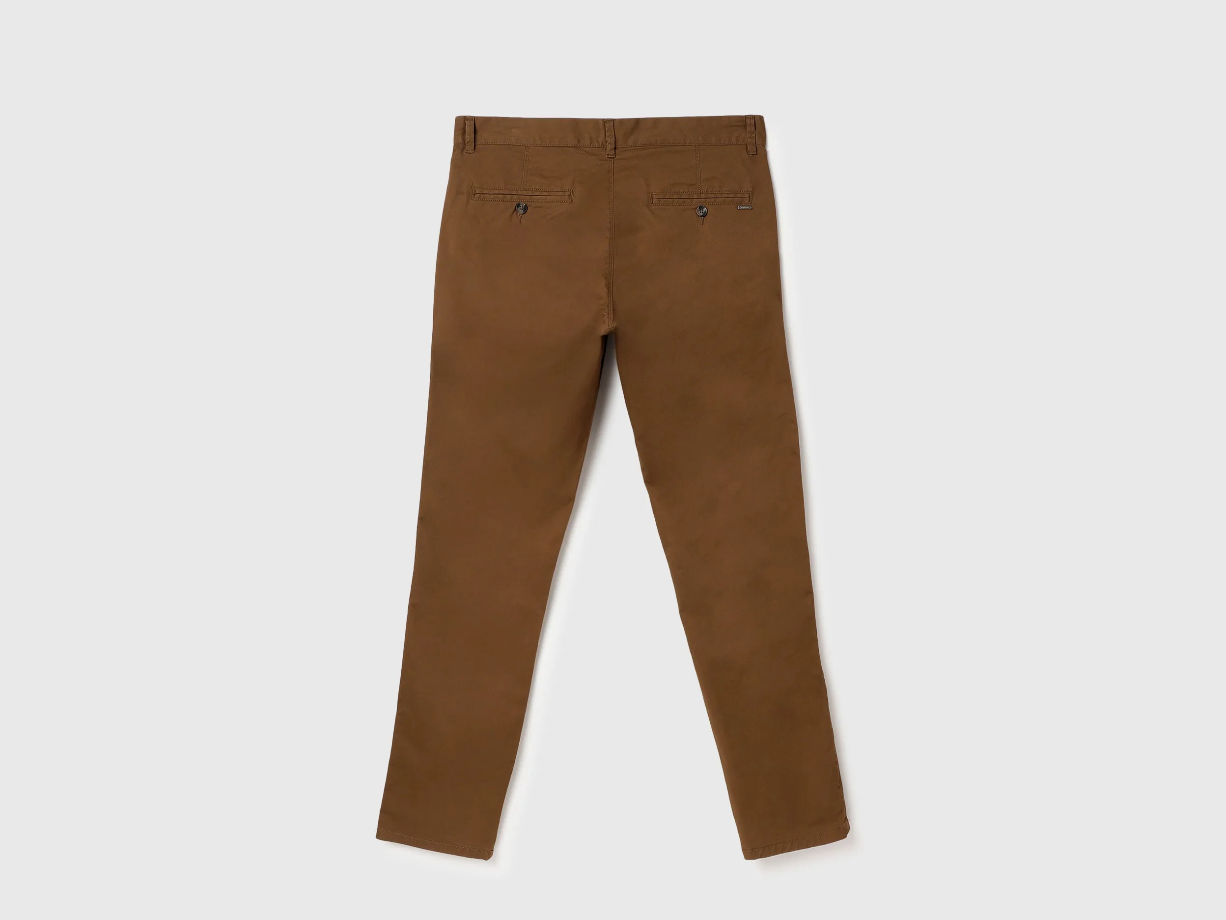 Solid Slim Fit Trousers