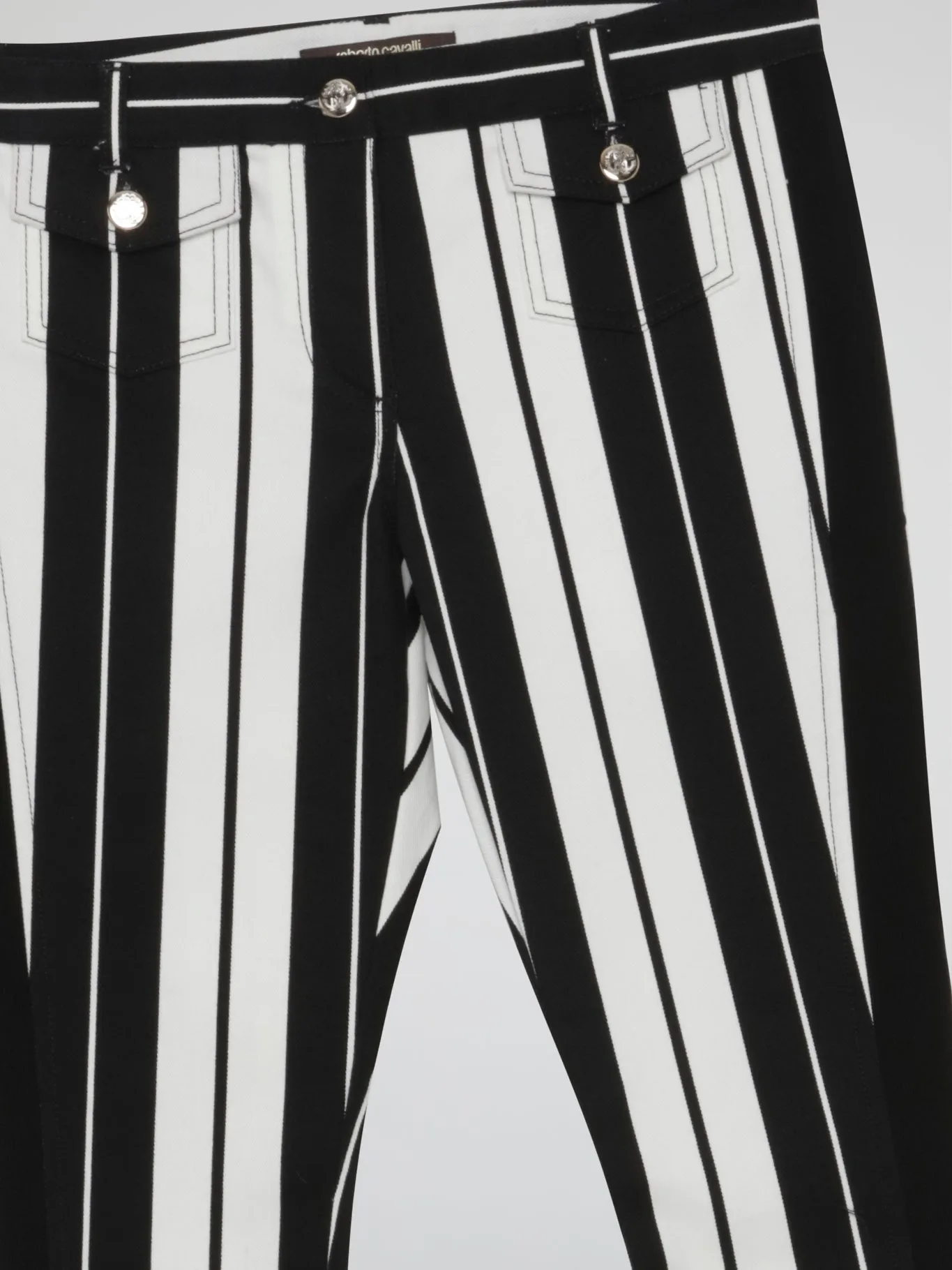 Striped Slim Fit Trousers