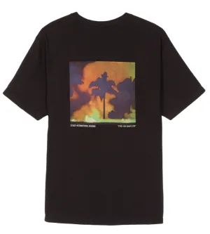 Stussy Fire On Babylon T-Shirt Black