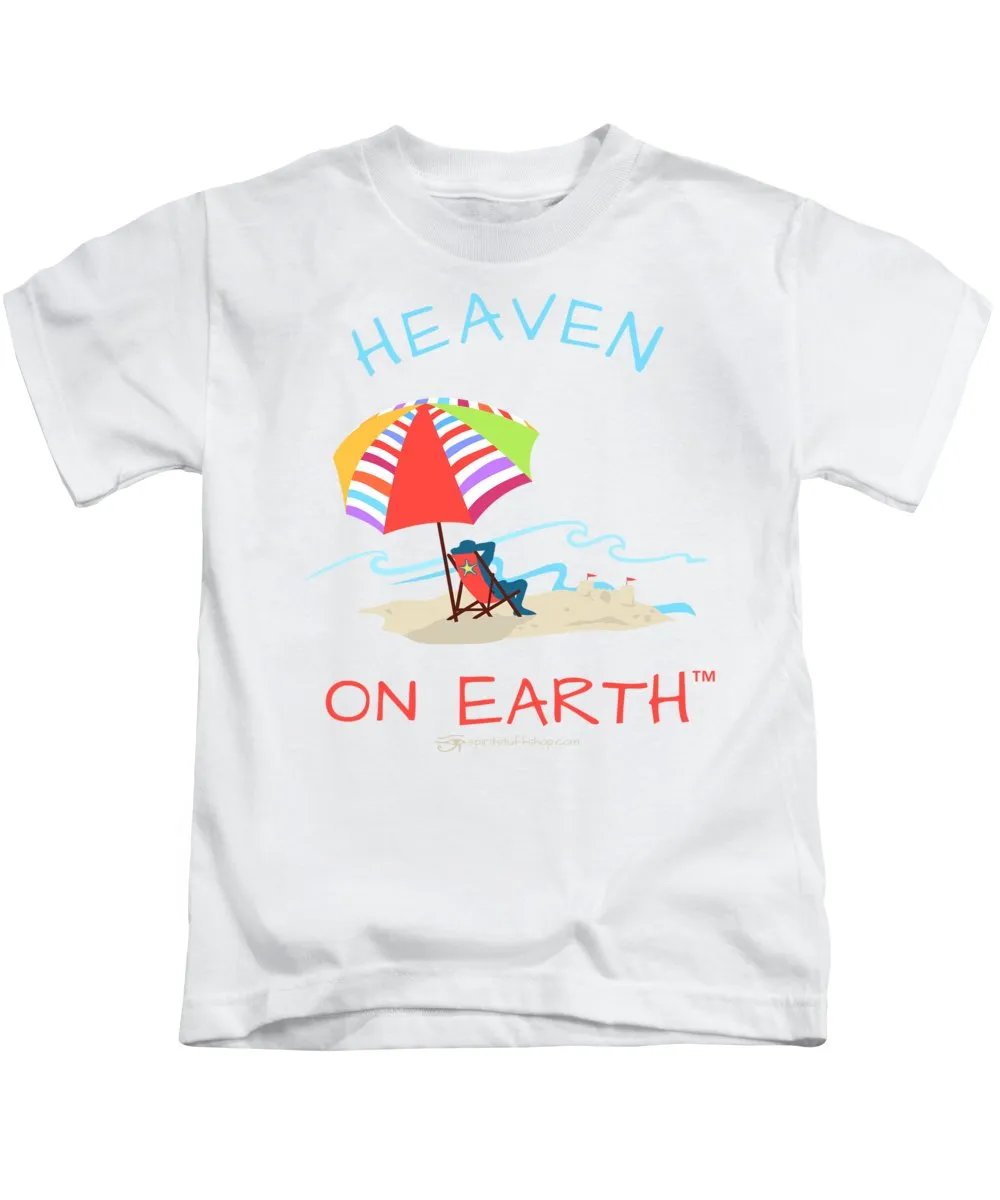 Summer Scene Heaven On Earth - Kids T-Shirt